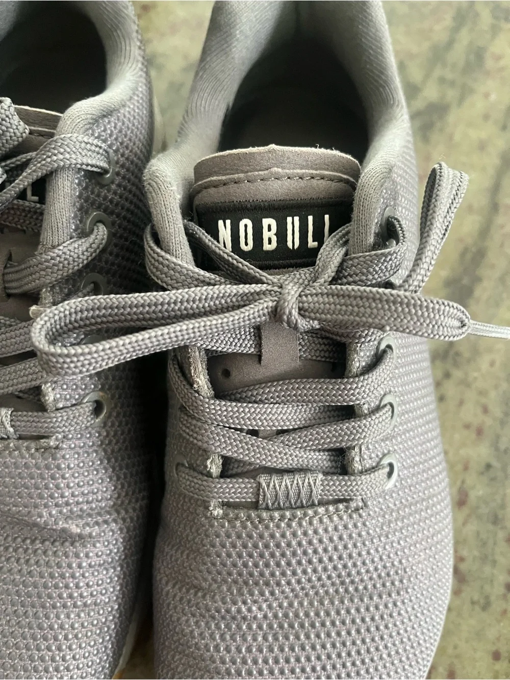 Nobull Dark Gray Superfabric Gym Training Shoes Size Women's 7/mens 5.5